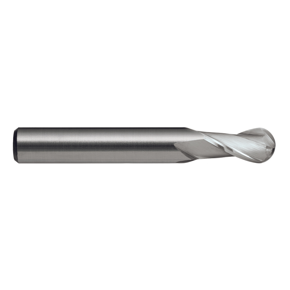 SUTTON- 14MM END MULL BALL NOSE PLAIN SHANK 